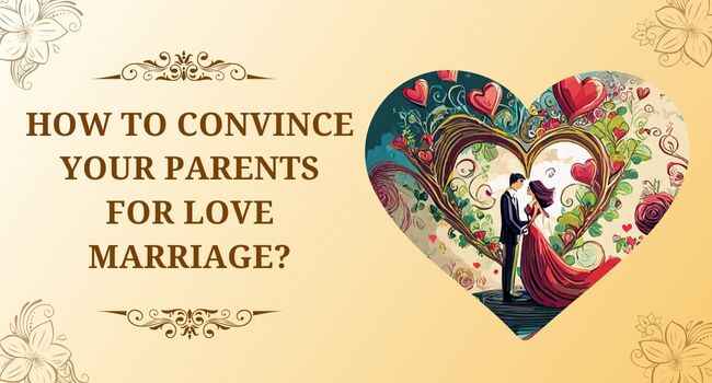 Couple convinces parents for love marriage