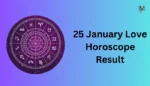 25 January Love Horoscope